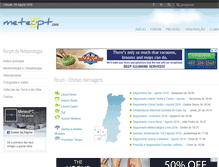 Tablet Screenshot of meteopt.com